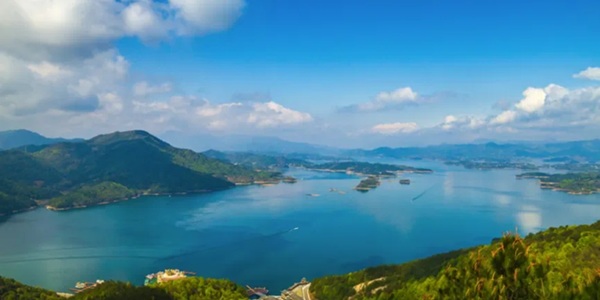 安庆太湖县花亭湖景观