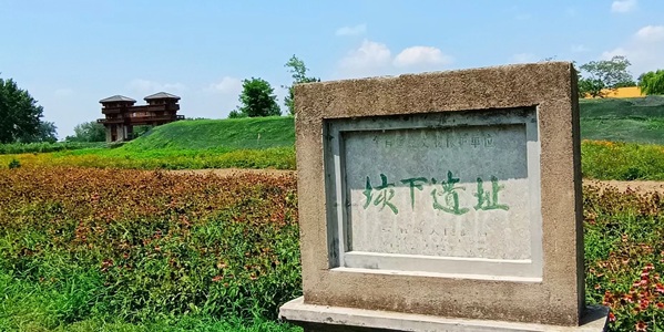 蚌埠固镇县垓下古战场遗址景观