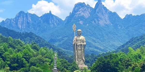 青阳县九华山景观