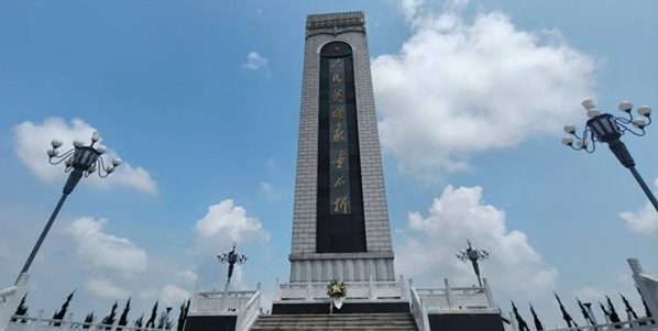 定远县藕塘烈士陵园景观