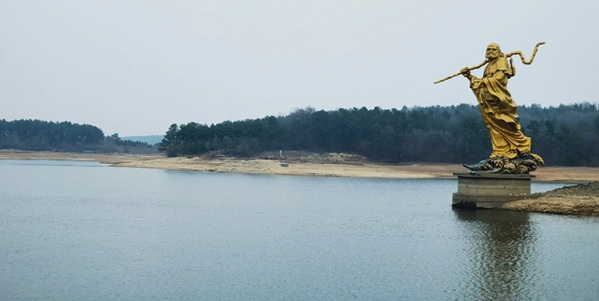 合肥肥东县岱山湖景观