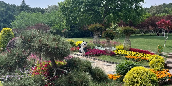 淮北相山区相山公园景观