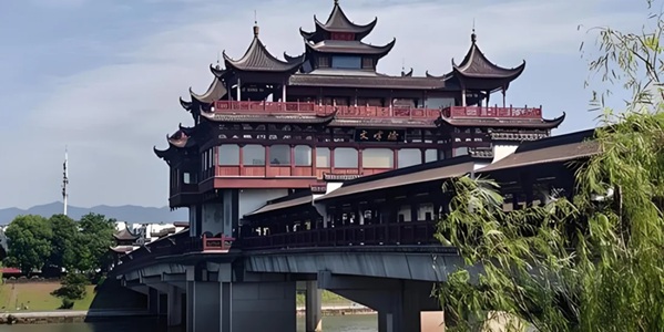 黄山屯溪区屯溪老街景观