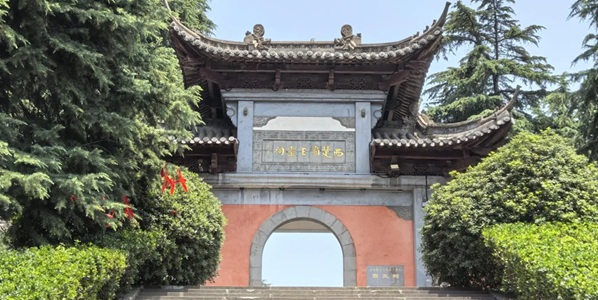 马鞍山和县霸王祠景观