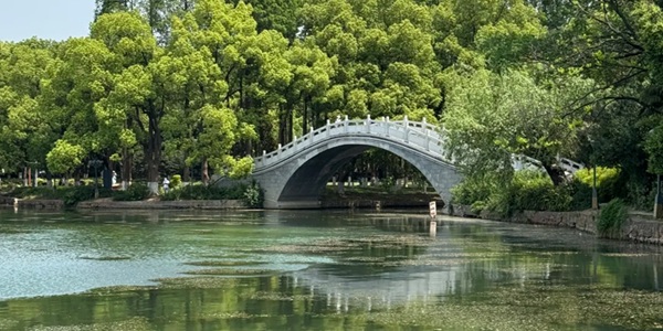 马鞍山花山区雨山湖景观