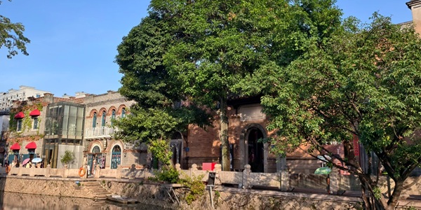 福州上下杭历史文化街区全景图