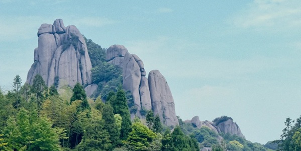 宁德福鼎太姥山全景图