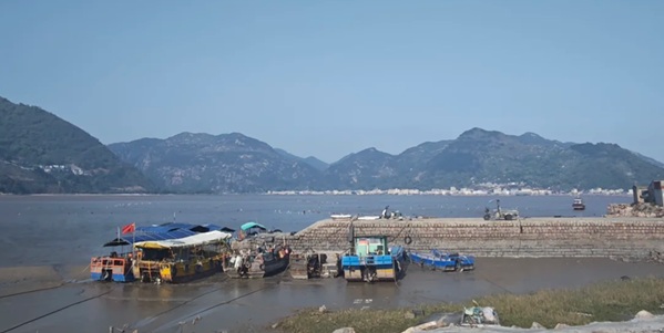 宁德霞浦北岐滩涂全景图