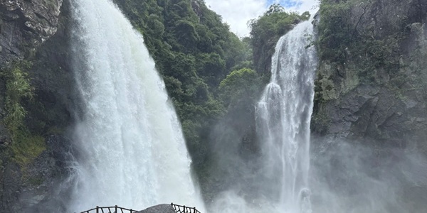 莆田仙游九鲤湖全景图
