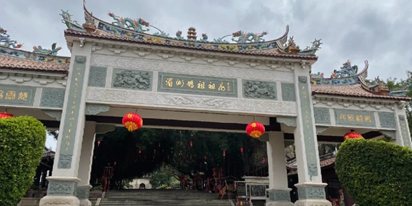 莆田秀屿湄洲岛妈祖祖庙全景图