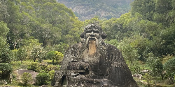 泉州丰泽清源山老君岩全景图