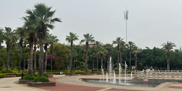 厦门翔安大嶝小镇台湾免税公园全景图