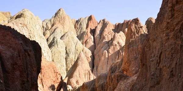 玉门赤金峡峡谷风光