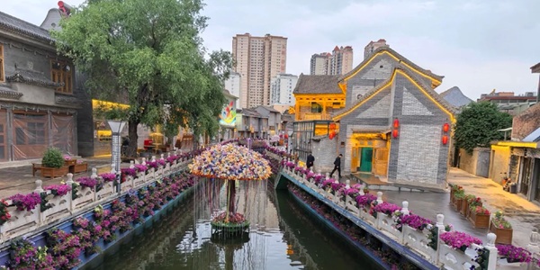 八坊十三巷全景图