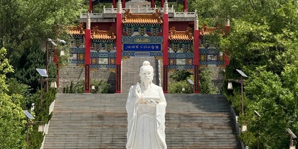 庆城周祖陵景区全景图