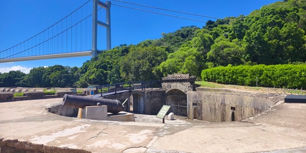 虎门威远炮台全景图