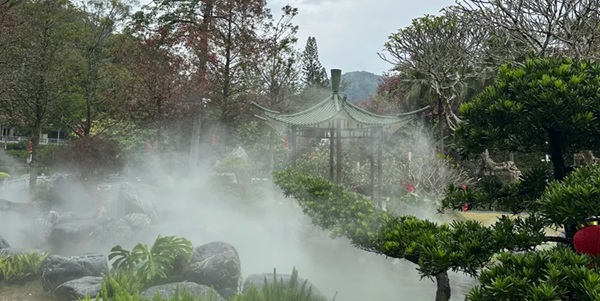 广州从化区生态温泉风光