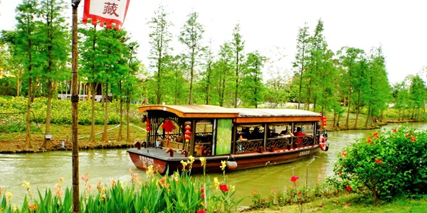 江门鹤山市古劳水乡风景