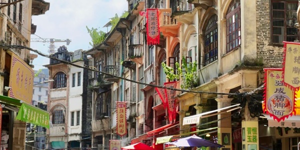 江门蓬江区三十三墟街风景