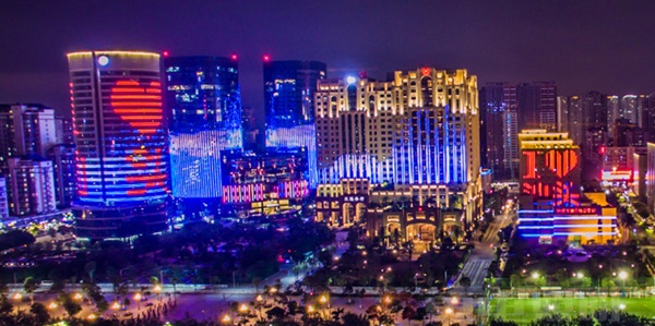 汕头龙湖区时代广场风光