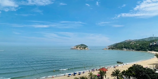 汕头南澳县青澳湾风光