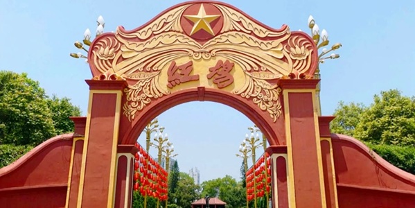 海丰红宫红场旧址全景图