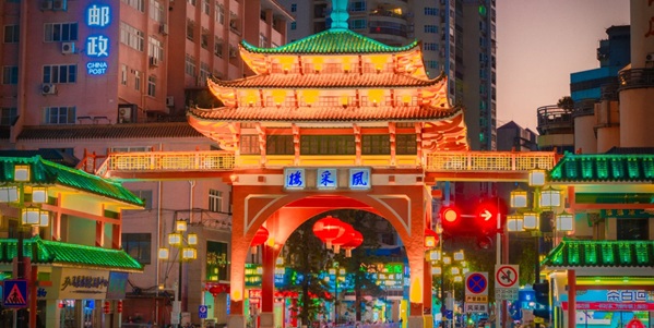 韶关浈江区风采楼风景