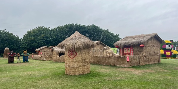 深圳宝安区海上田园风光