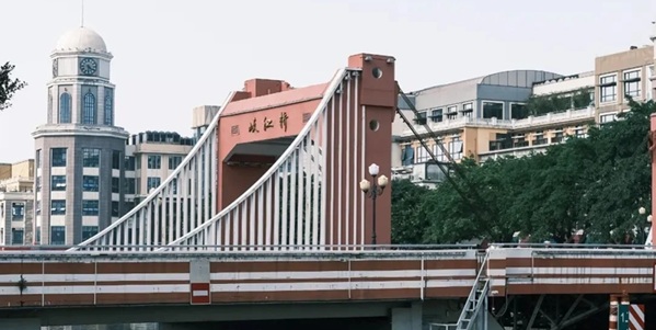 中山市西区岐江西岸夜景与城市风貌