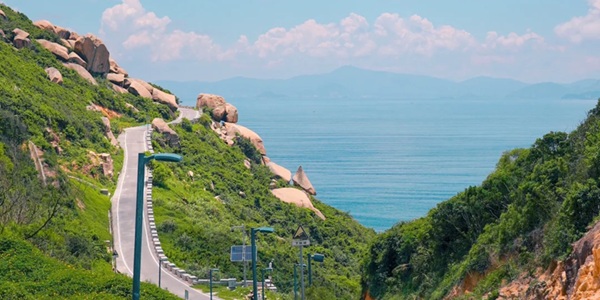 珠海万山区外伶仃岛海滨风光
