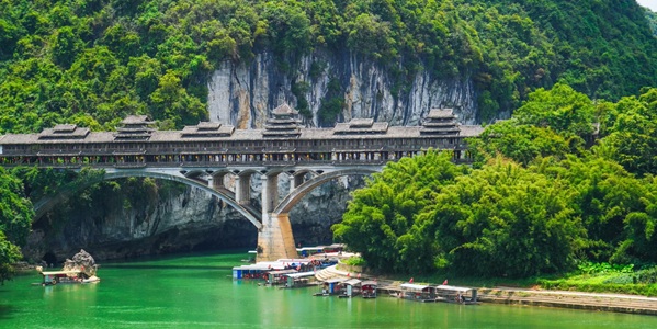 河池宜州区下枧河风光