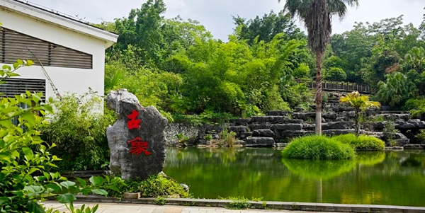 来宾象州县温泉古镇风光