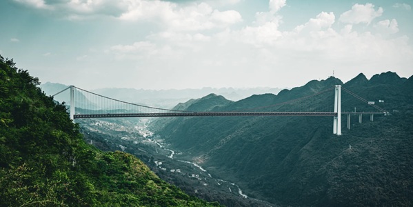 关岭坝陵河大桥景观