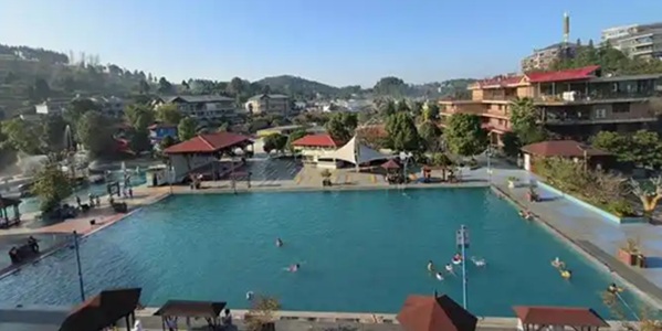 金沙安底温泉度假风光