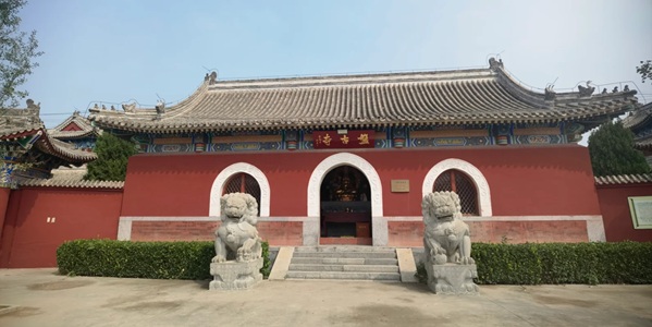 沧州市青县盘古庙全景