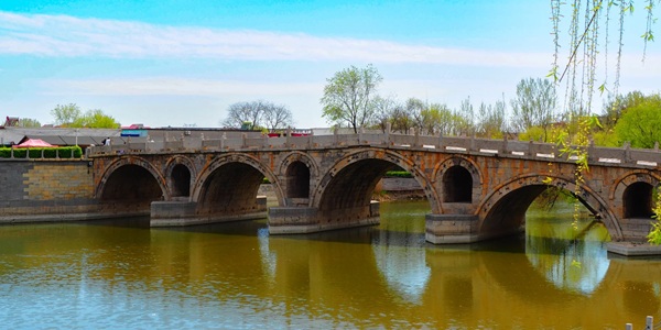 沧州市献县单桥全景