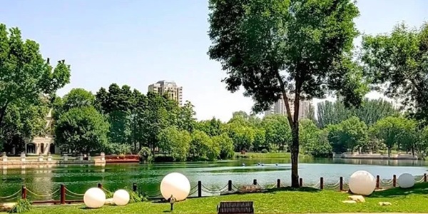 廊坊市固安县孔雀城大湖公园