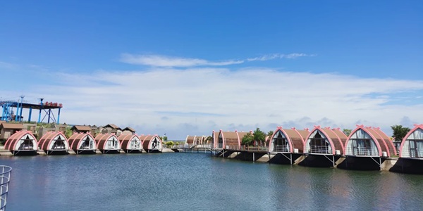 唐山市乐亭县月坨岛风光