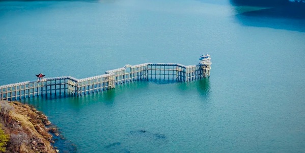 邢台市沙河市秦王湖风光