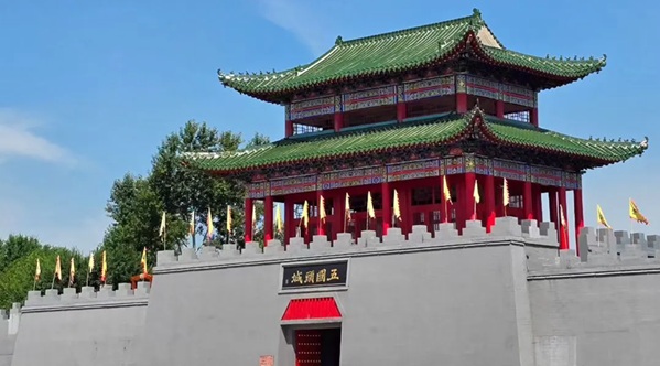 依兰县五国头城遗址景观