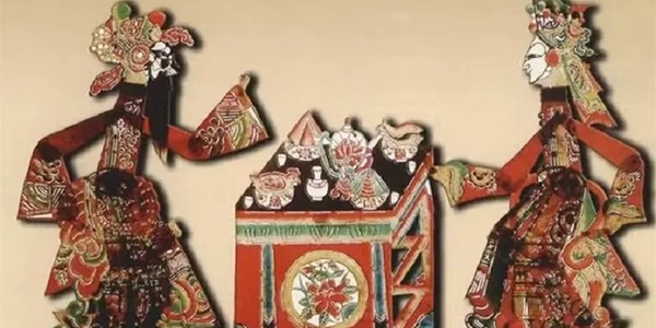 望奎皮影戏表演