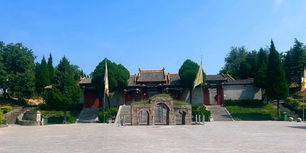 内黄二帝陵景区全景