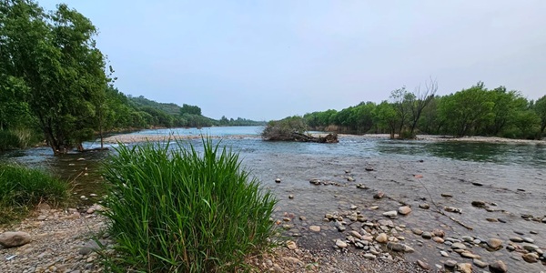 淇滨区淇河国家湿地公园风光