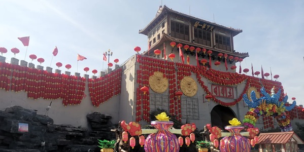 新乡县京华园景观全景