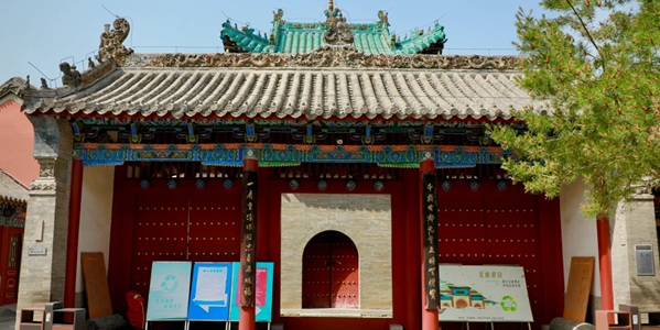 郑州管城回族区城隍庙全景