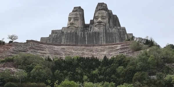 郑州惠济区黄河风景名胜区全景