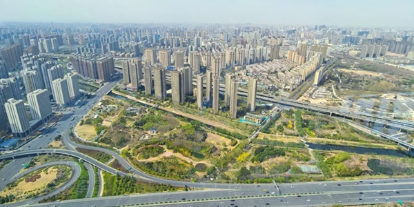 郑州中原区城市全景