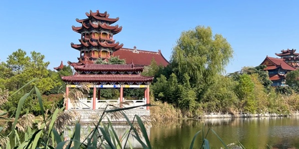 汝南县南海禅寺全景