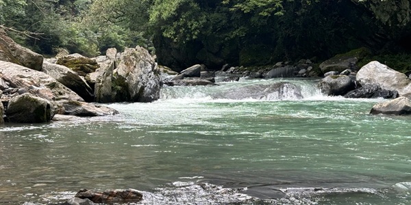 竹溪十八里长峡峡谷全景