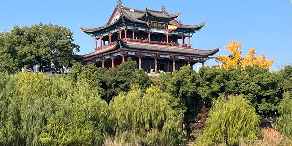 武汉汉阳区晴川阁江景